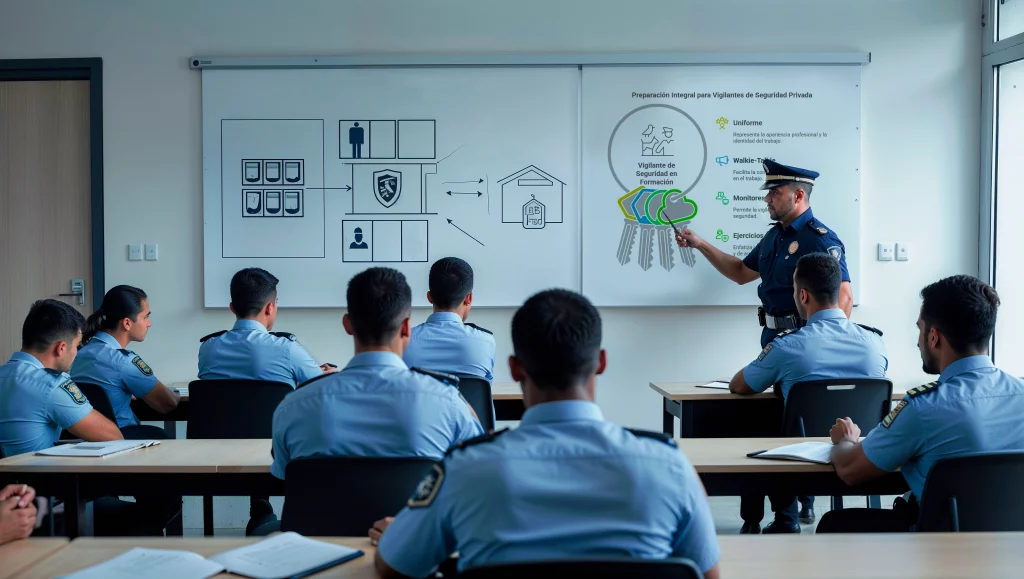 Curso de vigilante de seguridad SEPE 2025 requisitos